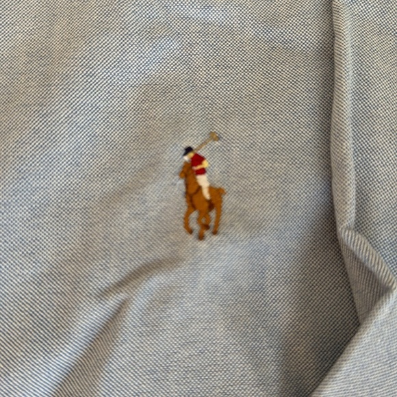 Mens Ralph Lauren button-down shirt large Name written inside collar - Picture 3 of 9